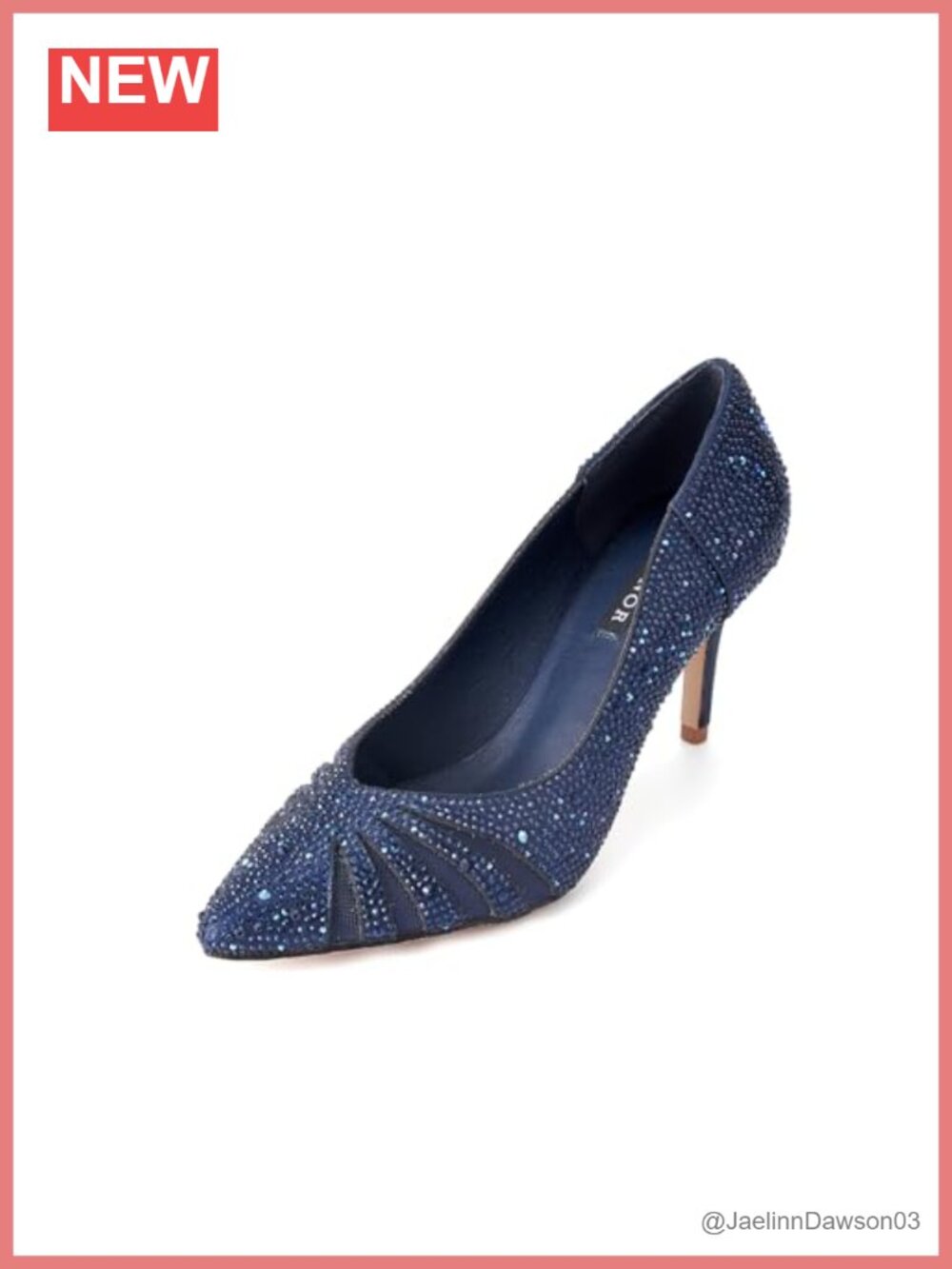 Satin Pointed Toe Rhinestone Mesh Kitten Heel Pumps Wedding Prom Evening Shoes